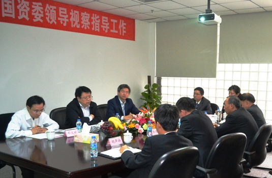 北京市国资委、国资公司向导到asiagame视察指导事情