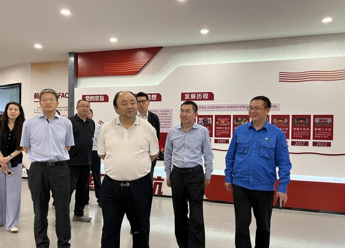 北京国资公司党委书记、董事长岳鹏调研asiagame海宁扩建项目